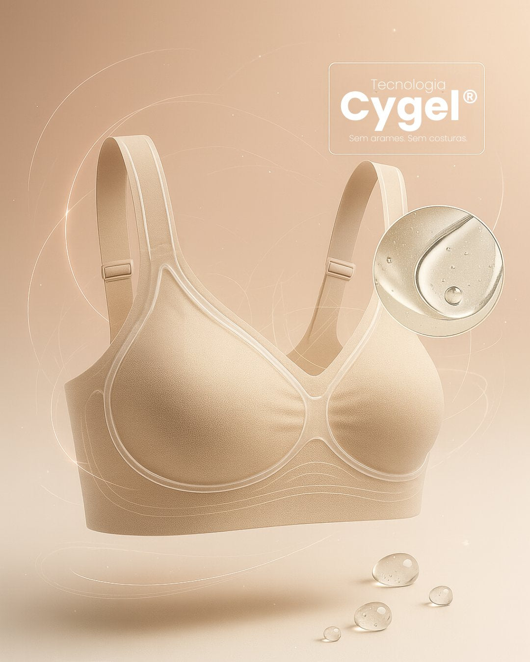 LEVE 3 PAGUE 1 - Sutiã Premium Reforçado de Alta Sustentação e Conforto